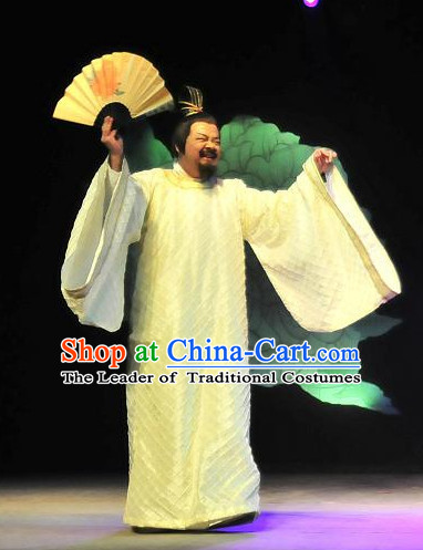 China Ancient Tang Dynasty Prime Minister Opera Costume Drama Stage Costumes Complete Set
