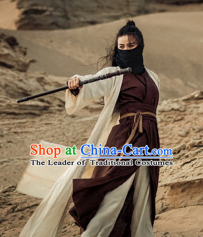 Ancient Chinese Sword Woman Costumes Flower Costume Traditional Chinese Fairy Hanfu Han Fu Costumes Ancient Cosplay Complete Set