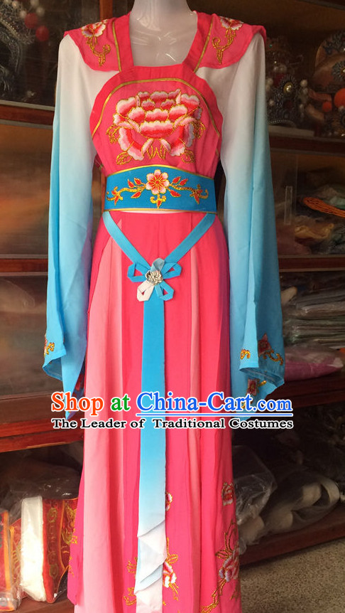 China Beijing Opera Women Princess Costume Embroidered Robe Stage Costumes Complete Set