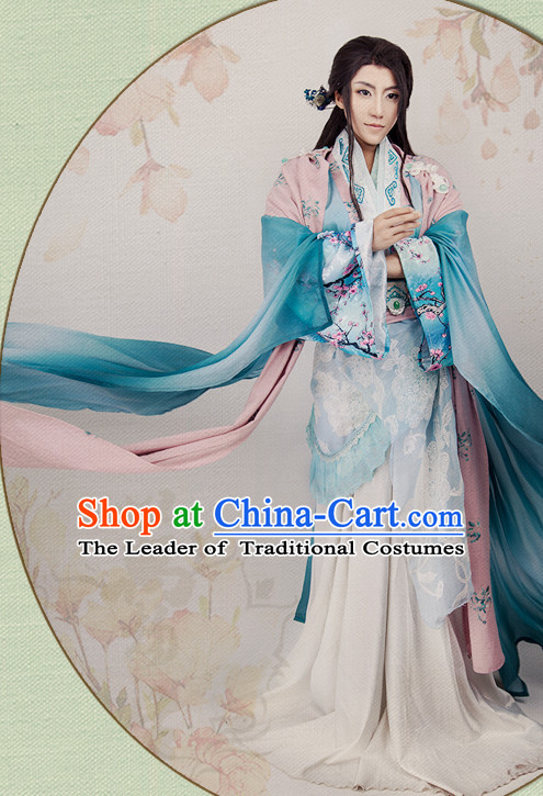 Chinese Hanfu Robe Prince Clothing Handmade Bjd Dress Opera Costume Drama Costumes Complete Set
