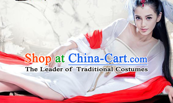 Ancient Chinese Princess Woman Costumes Costume Traditional Chinese Fairy Hanfu Han Fu Costumes Ancient Cosplay Complete Set