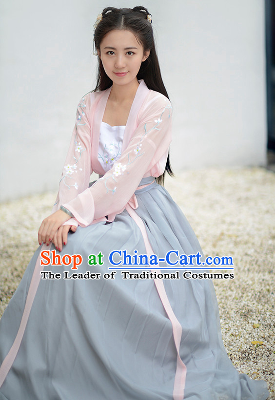 Ancient Chinese Han Dynasty Han Costume Dress Hanfu Suit