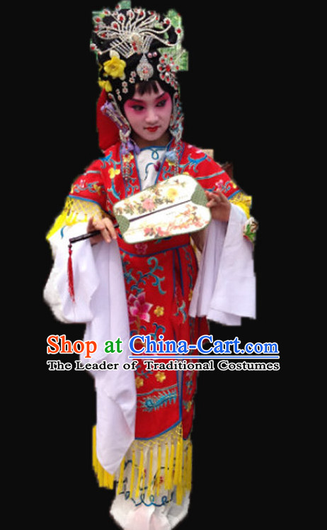 Ancient Chinese Children Opera Costumes Peking Opera Costume Historical Dress Traditional National Costume Complete Set