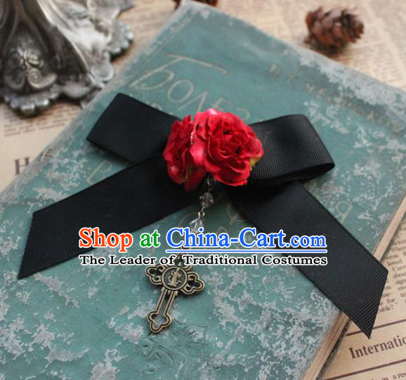 Traditional Classic Women Jewelry Accessories, Traditional Classic Gothic Restoring Ancient Bowknot Brooch for Women