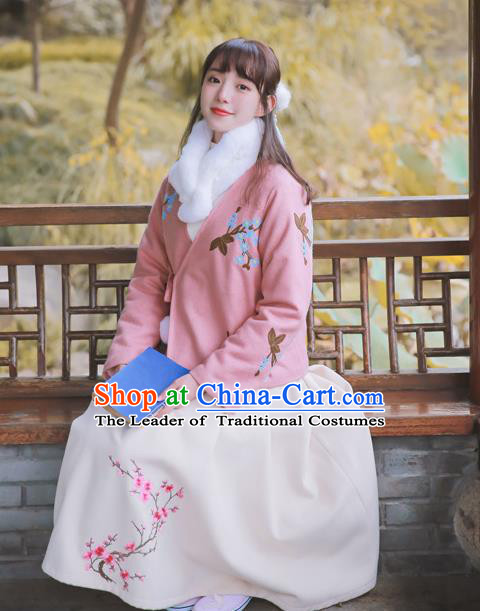 Traditional Classic Women Clothing, Traditional Classic Chinese Restoring Ancient Woolen Pleated Skirt, Wool Skirt for Women