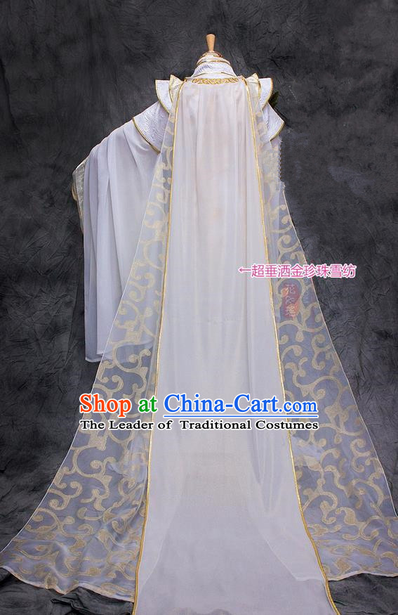 Chinese Ancient Cosplay Costumes Chinese Traditional Embroidered Clothes Ancient Chinese Cosplay Swordsman Knight Costume Complete