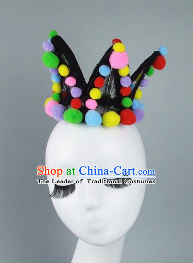 Traditional Handmade Chinese Ancient Classical Hair Accessories Bride Hair Crown for Women