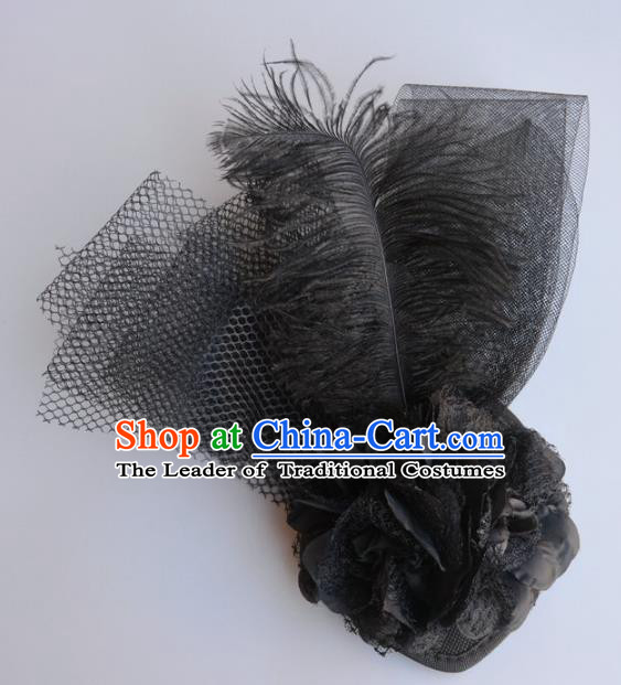 Top Performance Catwalks Headwear Halloween Cosplay Hair Accessories Mask headpiece
