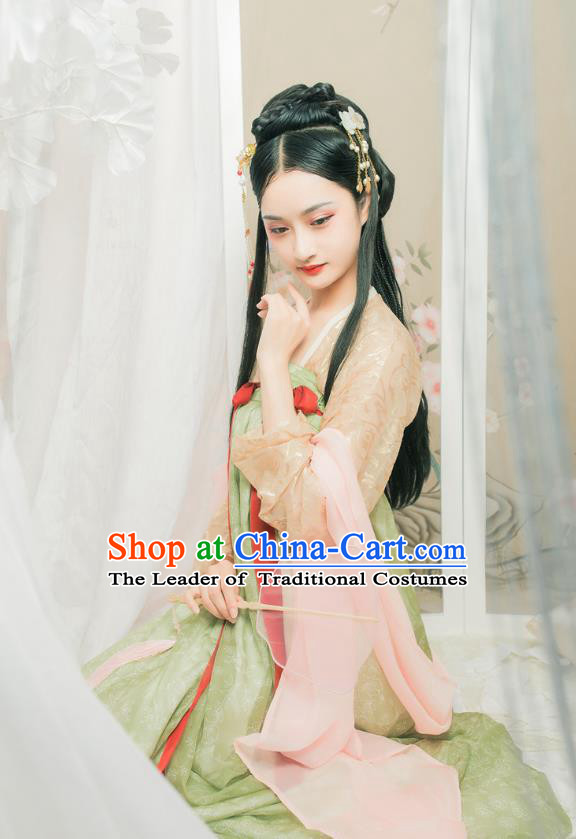 Ancient Chinese Costume Chinese Style Wedding Dress Tang Dynasty hanfu princess Clothing