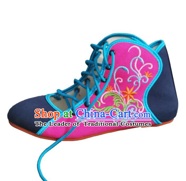 Chinese Ancient Peking Opera Embroidered Shoes Traditional Chinese Beijing Opera Props princess shoes