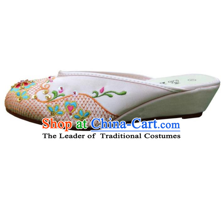 Chinese Ancient Peking Opera Embroidered Shoes Traditional Chinese Beijing Opera Props princess shoes