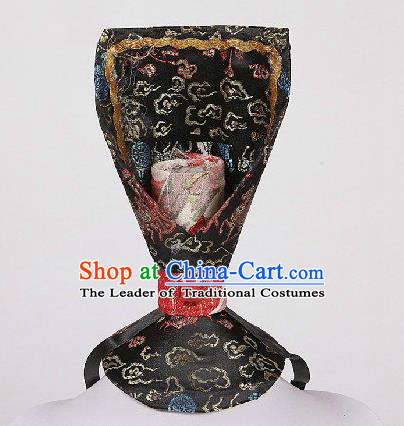 Traditional Chinese Han Dynasty Imperial Emperor Crown Hat for Men