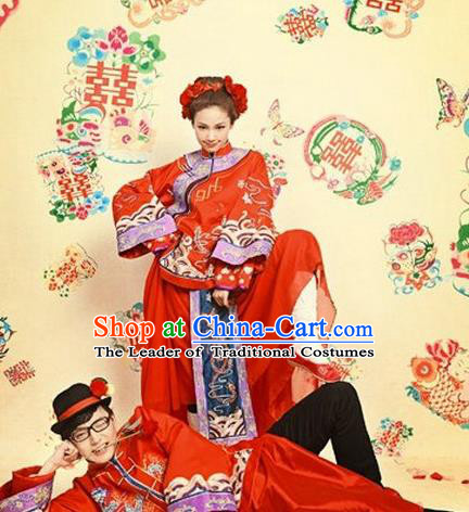 Ancient Chinese Costume Chinese Style Wedding Dress Tang Dynasty Clothing