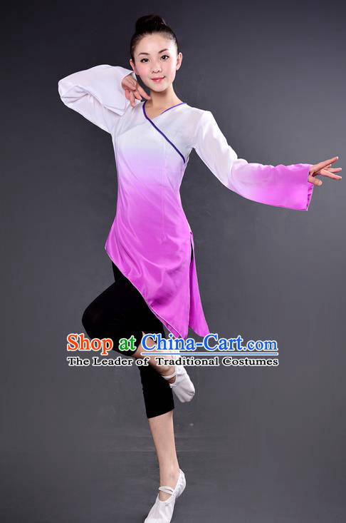 Classical Dance Practice Clothes Costume Long Sleeve Tops Dance