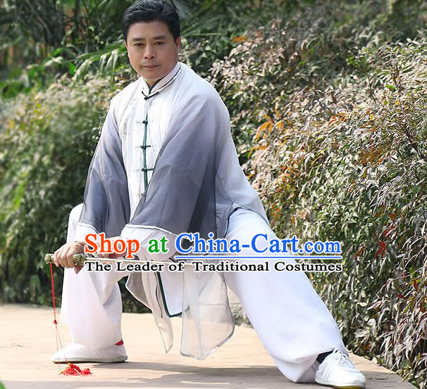 Top Kung Fu Costume Martial Arts Kung Fu Training Uniform Gongfu Shaolin Wushu Clothing for Men Women Adults Children