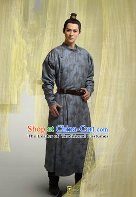 Traditional Ancient Chinese Imperial Emperor Costume, Chinese Tang Dynasty King Dress, Cosplay Chinese Imperial Majesty Swordsman Embroidered Clothing for Men