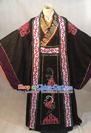 Traditional Ancient Chinese Han Dynasty Imperial Emperor Robes, Han Dynasty Imperial Emperor Dragon Costumes for Men