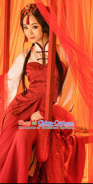 Ancient Chinese Costume Chinese Style Wedding Dress Tang Dynasty Clothing