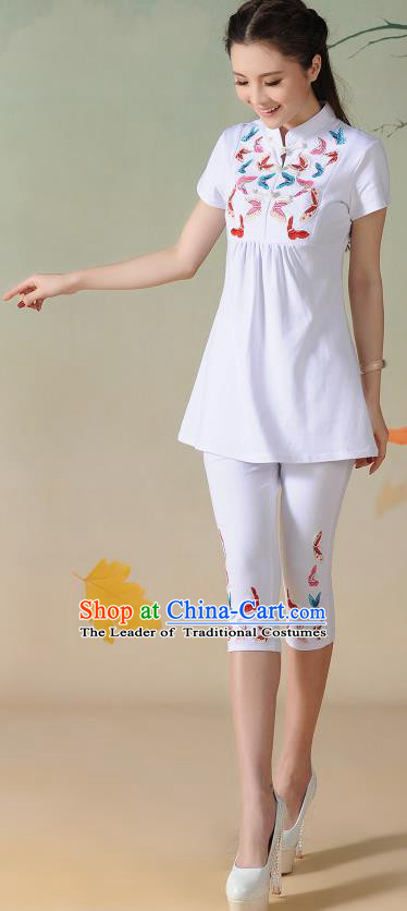 Traditional Ancient Chinese Young Women Cheongsam Dress Republic of China Tangsuit Stand Collar Blouse Dress Tang Suit Clothing for Women
