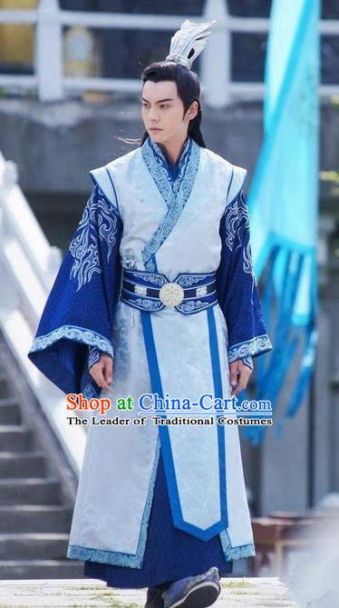 Traditional Ancient Chinese Imperial Prince Costume, Chinese Western Wei Dynasty Nobility Childe Dress, Chinese Drunk Exquisite Dandies Robes, Ancient China Imperial Prince Clothing for Men