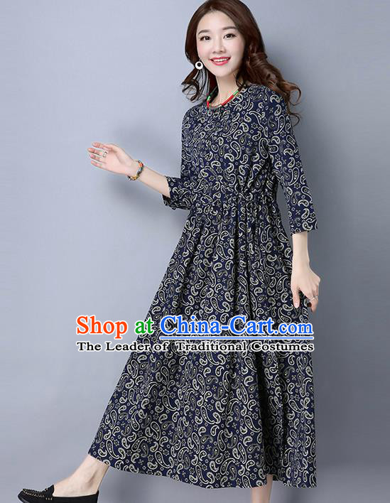 Traditional Ancient Chinese Young Women Cheongsam Dress Republic of China Tangsuit Stand Collar Blouse Dress Tang Suit Clothing for Women