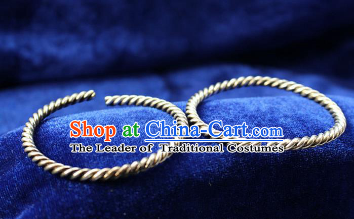 Traditional Chinese Miao Nationality Dancing Costume Accessories Necklace Hmong Female Folk Dance Ethnic Pleated Skirt and Headwear