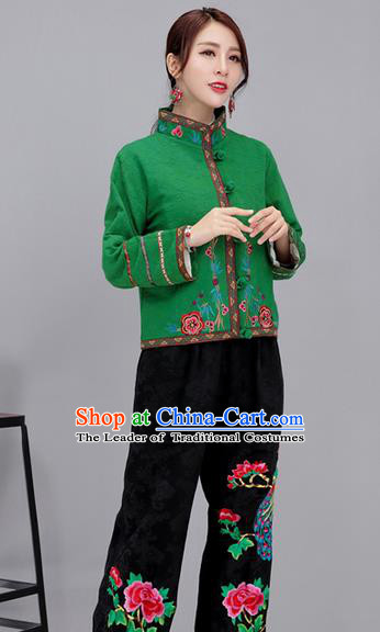 Traditional Ancient Chinese Young Women Cheongsam Dress Republic of China Tangsuit Stand Collar Blouse Dress Tang Suit Clothing for Women