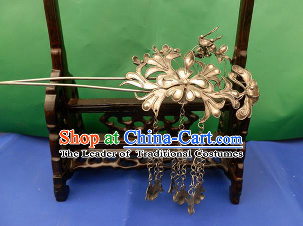 Chinese Ancient Style Hair Jewelry Accessories Hairpins Headwear Headdress Hair Fascinators for Women