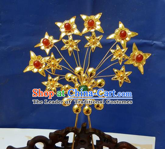 Chinese Ancient Style Hair Jewelry Accessories Hairpins Headwear Headdress Hair Fascinators for Women