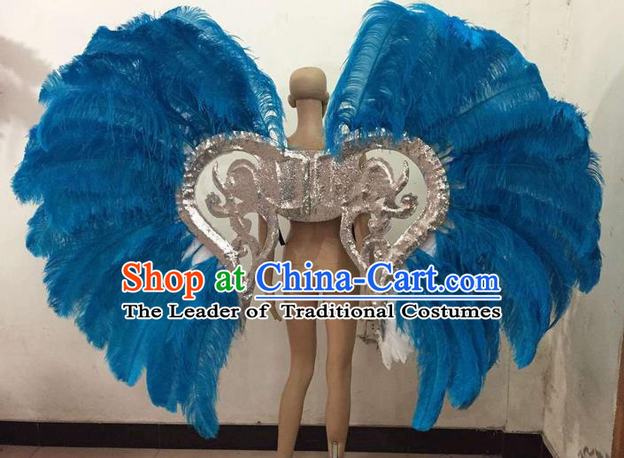 Top Compere Performance Catwalks Costume Children Chorus Red Dress with Wings Modern Dance Princess Short Red Bubble Dress for Girls Kids