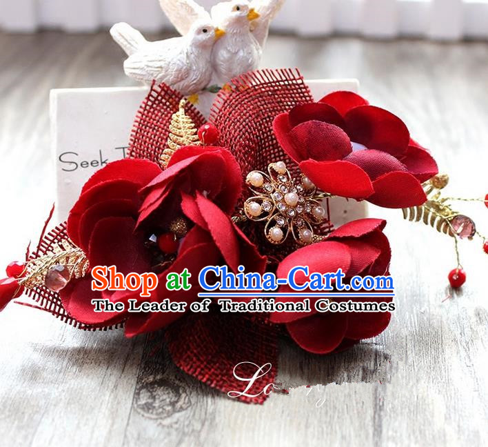 Chinese Ancient Style Hair Jewelry Accessories Hairpins Headwear Headdress Hair Fascinators for Women