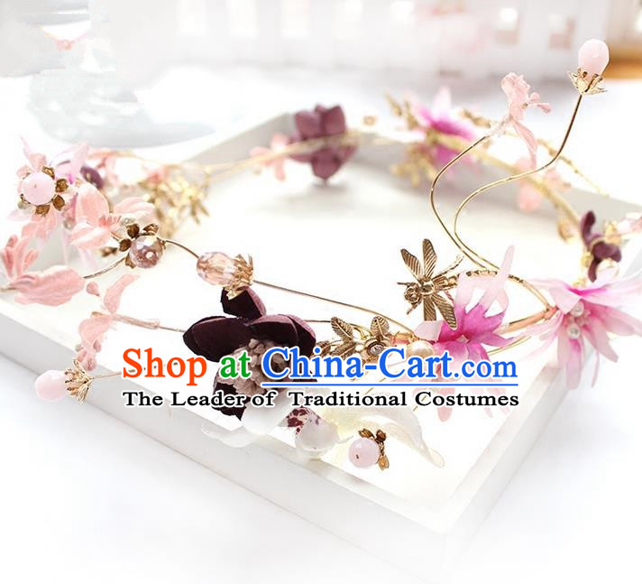 Chinese Ancient Style Hair Jewelry Accessories Hairpins Headwear Headdress Hair Fascinators for Women