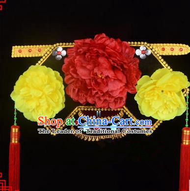 Chinese Ancient Peking Opera Hair Accessories Traditional Chinese Beijing Opera Props Head Ornaments Headwear