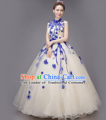 Traditional Chinese Yangge Fan Dancing Costume Modern dancing Dress Clothing