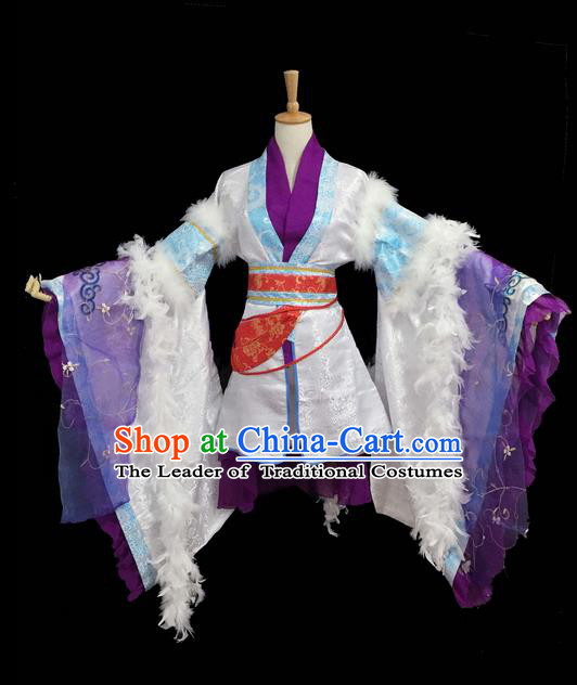 Traditional Chinese Tang Dynasty Young Men Embroidery Costume, Elegant Hanfu Clothing Chinese Ancient Prince Robe for Men