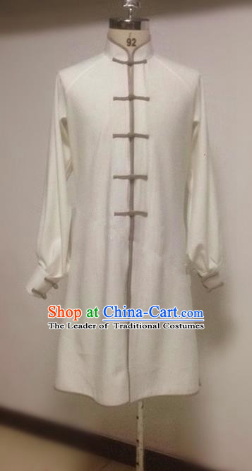 Traditional Ancient Chinese Tang Suit Shirt, Elegant Hanfu China Classical Tai Chi Suit Blouse for Men