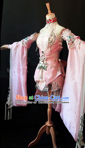 Chinese Ancient Cosplay Costumes Chinese Traditional Embroidered Clothes Ancient Chinese Cosplay Swordsman Knight Costume