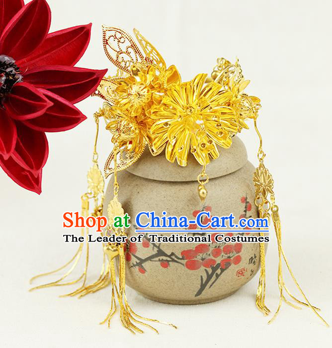 Asian Chinese Ancient Style Jewelry Accessories Wedding Tassel Bracelet for Women