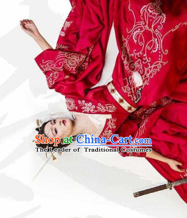 Ancient Chinese Costume Chinese Style Wedding Dress Northern and Southern Dynasties ancient palace Lady clothing