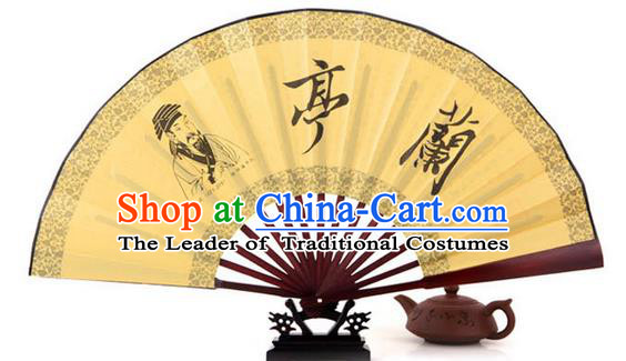 Traditional Chinese Crafts Beauty Folding Fan China Paper Fan Imperial Consort Fans for Women