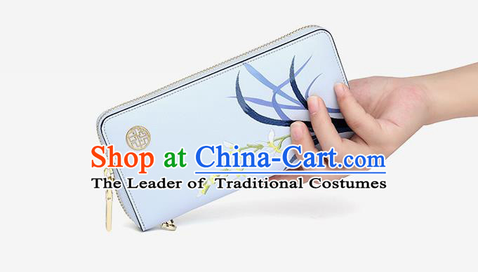 Traditional Handmade Chinese Style Element Embroidered Bags National Handbag Wallet Purse