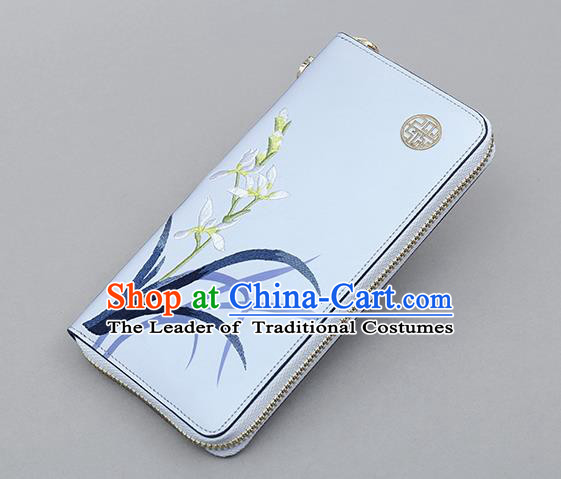 Traditional Handmade Chinese Style Element Embroidered Bags National Handbag Wallet Purse