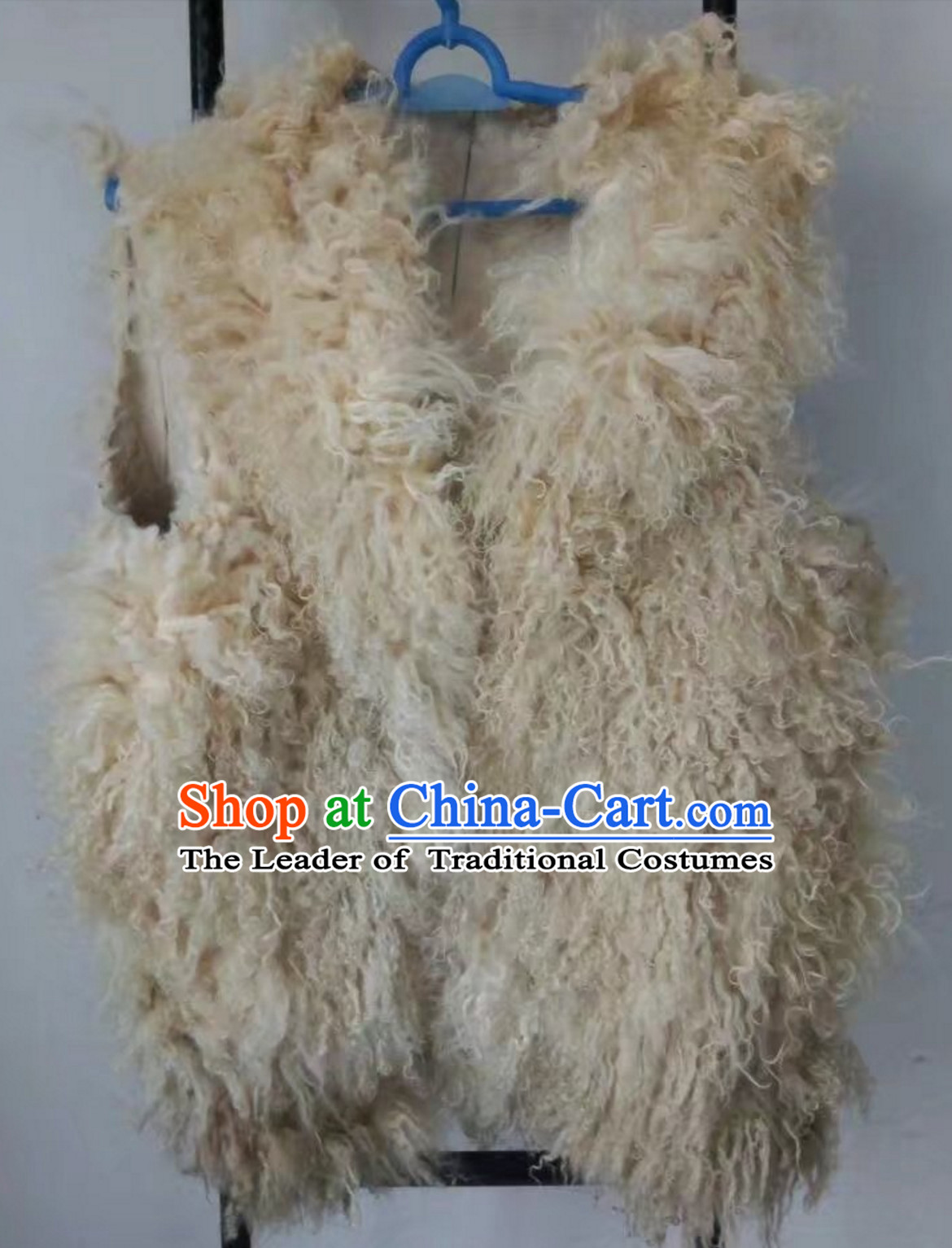 Handmade Old Style Dongbei Province Sheep Wool Vest