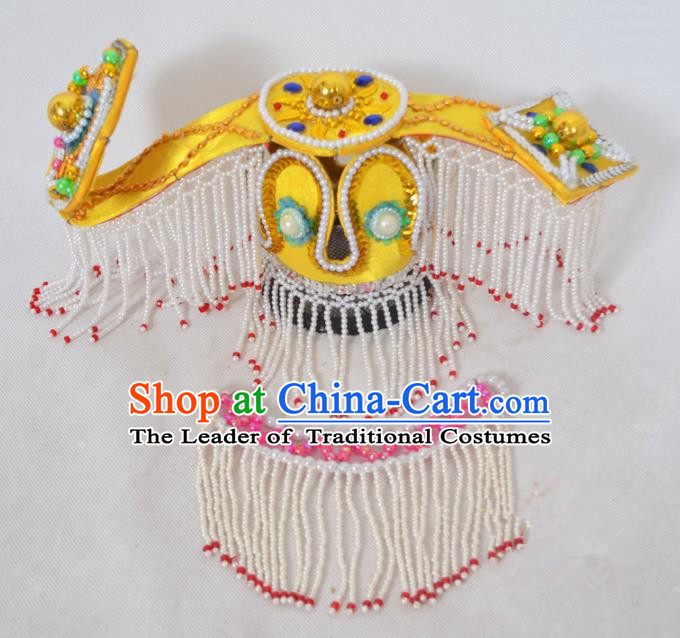 Traditional Handmade Chinese Ancient Classical Ruyi Hair Accessories, China Ancient Royal Empress Hat Hair Fascinators Tuinga for Women