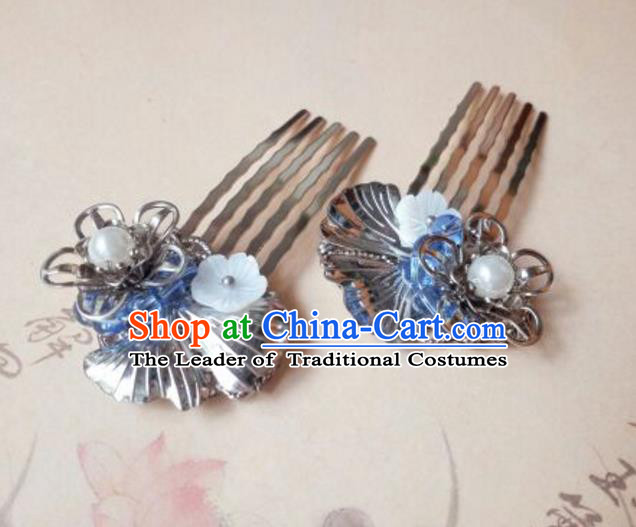 Chinese Ancient Style Hair Jewelry Accessories Xiuhe Suit Hairpins Headwear Headdress Bride Hair Fascinators for Women