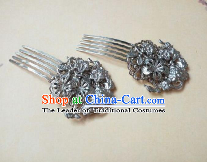 Traditional Handmade Chinese Ancient Classical Hair Accessories Hair Comb for Women