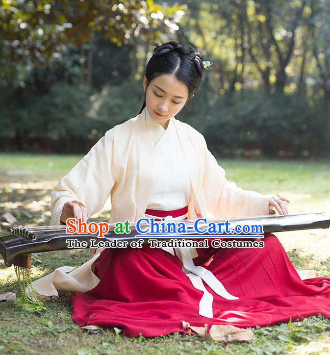 Ancient Chinese Costume hanfu Chinese Style Wedding Dress Tang Dynasty princess Clothing