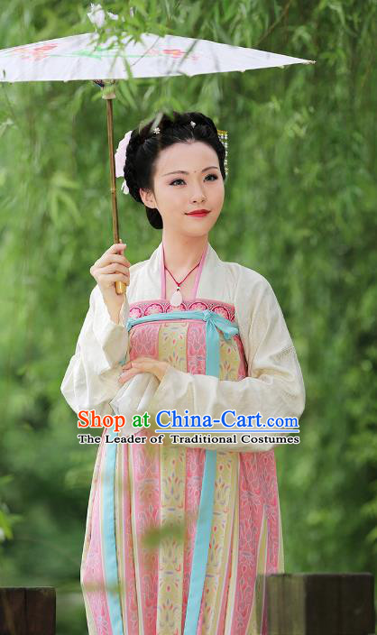 Ancient Chinese Costume hanfu Chinese Wedding Dress Tang Dynasty princess Clothing