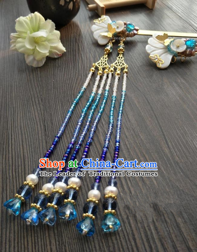 Traditional Handmade Chinese Ancient Classical Hair Accessories Bride Wedding Barrettes Empress Phoenix Coronet Hairpins