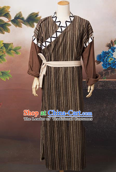 Traditional Chinese Classical Swordsman Costume, China Ming Dynasty Knight Costume for Men